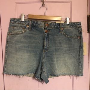 NWT Universal Thread light wash denim shorts